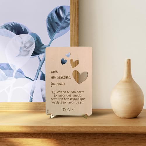 Mejores precios Nagu® Regalos Aniversario Pareja Tarjeta de Amor Mi Persona Favorita