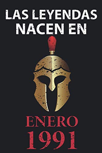 Consigue ahora Las leyendas nacen en enero 1991: Regalo cumpleaños perfecto para hombre y mujer 30 años I Cita positiva humor I Cuaderno diario Cumpleaños libro ... I Idea original para el 30 cumpleaños Top Precio 2024 | regaloscumple.com