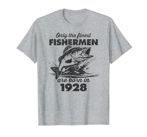 Comprar Regalos 96 Años Pescador: Pesca 1928 96 Cumpleaños Camiseta Top Precio 2024 | regaloscumple.com