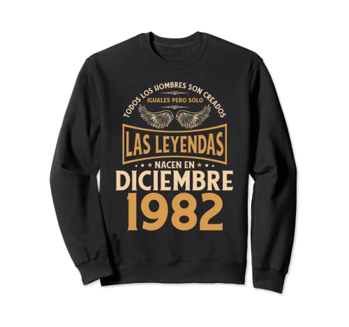 Comprar Cumpleaños Hombre Catálogo Regalos Las Leyendas Diciembre 1982 Sudadera Top Precio 2025 | regaloscumple.com