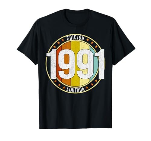 Consigue Cumpleaños ahora 33 cumpleaños hombre mujer 33 años 1991 regalo cumpleaños Camiseta Rebajas 2024 | regaloscumple.com