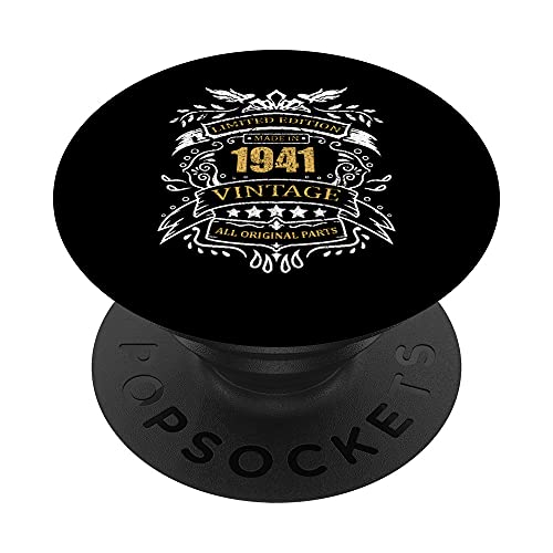 Comprar Limited Edition 82 Cumpleaños Idea Del Regalo Vintage Navidad 1941 PopSockets PopGrip Intercambiable Top Precio 2025 | regaloscumple.com