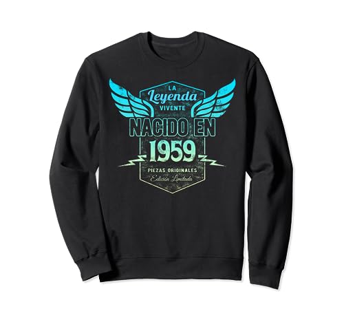 Consigue Promoción ahora Nacido En 1959 La Leyenda Vivente 65 Cumpleaños Sudadera Rebajas 2024 | regaloscumple.com