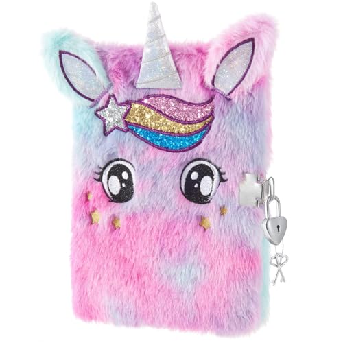Consigue ahora Libreta Unicornio Peluche - Brillante Unicornio Diario para Niña Niños Regalo Bordado A5 Secreto Forrado Cuaderno Escuela Oficina Escritura Dibujo Bloc Notas BlackFriday con Cerraduras y Llaves Rebajas 2024 | regaloscumple.com