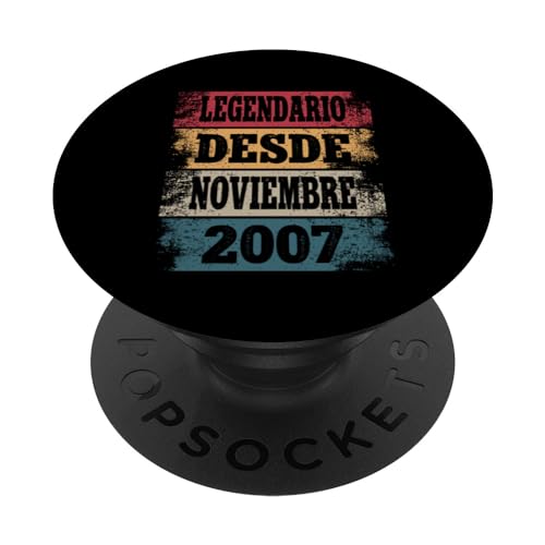 Consigue ahora Legendario Desde Noviembre 2007 Regalos - Cumpleaños 17 Años PopSockets PopGrip Intercambiable Ofertas 2024 | regaloscumple.com