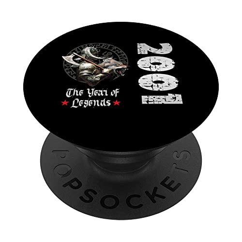 Comprar Catálogo 2001 año nacimiento 2001 Año Leyendas cumpleaños PopSockets PopGrip Intercambiable Top Precio 2024 | regaloscumple.com