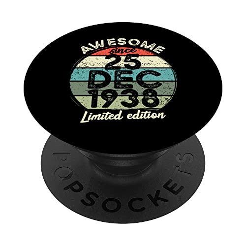 Comprar Camiseta BlackFriday cumpleaños 85 años 25 diciembre 1938 85 cumpleaños PopSockets PopGrip Intercambiable Top Precio 2025 | regaloscumple.com