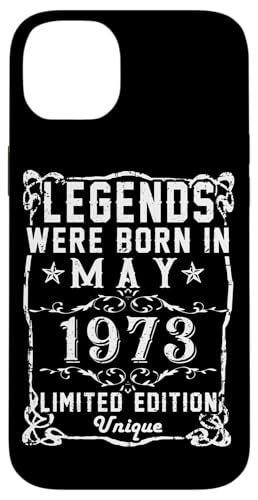 Comprar Carcasa para iPhone 14 Plus Cumpleaños Mayo 1973 Edición Ideas para regalar Limitada Regalo Legend May Top Precio 2025 | regaloscumple.com
