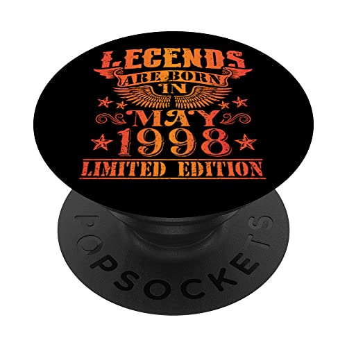 Consigue Cumpleaños ahora Cumpleaños Mayo 1998 Edición Limitada Regalo Legend May PopSockets PopGrip Intercambiable Rebajas 2024 | regaloscumple.com