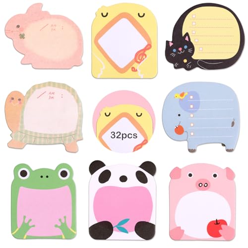 Consigue ahora 32 Blocs Mini Notas Adhesivas 640 Hojas Notas Autoadhesivas Notas Adhesivas Animales Lindo Juego Notas Adhesivas para Recordatorios Planificadores Mensajes Regalos Ideas para regalar Cumpleaños para Niños Rebajas 2025 | regaloscumple.com