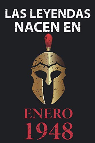 Comprar Las leyendas nacen en enero 1948: Regalo cumpleaños perfecto para hombre y mujer 73 años I Cita positiva humor I Cuaderno diario libro ... I Idea original para Navidad el 73 cumpleaños Ofertas 2024 | regaloscumple.com