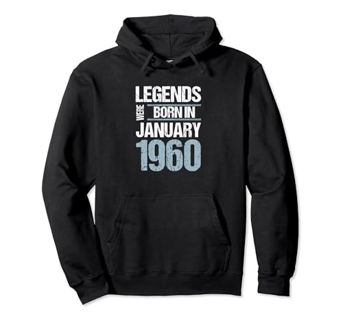 Consigue ahora Las leyendas nacieron en enero Regalos 1960 Cumpleaños Sudadera con Capucha Ofertas 2024 | regaloscumple.com