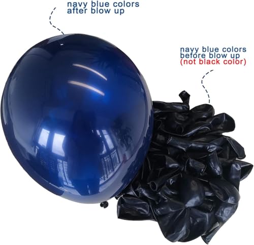 Top Precios Azul SKYIOL 95 Unidades Helium Globos Girlande Marine Blue Biological Latex