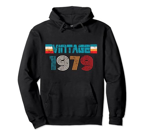 Comprar Edición limitada cumpleaños original retro vintage Regalos 1979 Sudadera con Capucha Ofertas 2024 | regaloscumple.com