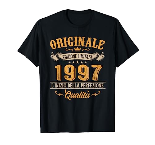 Comprar Original desde 1997 24 años cumpleaños hombres Navidad mujeres regalo Camiseta Top Precio 2025 | regaloscumple.com