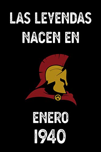 Consigue ahora Las Regalos leyendas nacen en enero 1940: cuaderno cumpleaños regalos cumpleaños para hombres mujeres cumpleaños 81 años 6 "x 9" pulgadas 120 páginas. Ofertas 2024 | regaloscumple.com