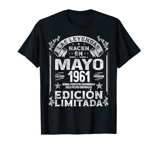 Oferta Las nacen Mayo - Años Camiseta