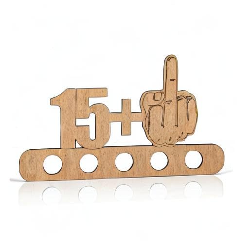 Mejores precios 16 Cumpleaños Regalo Dinero Madera - 15 + 1 - Regalo