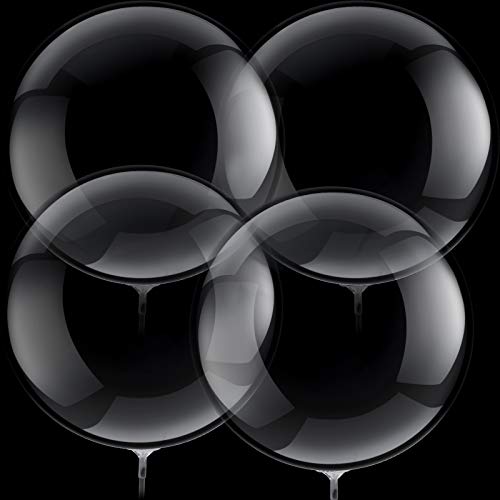 Comprar 30 Globos Burbuja Transparentes Globos Bobo Cumpleaños Navidad Cristal para Fiesta Cumpleaños Boda Navidad Interior Exterior (24 Pulgadas) Rebajas 2025 | regaloscumple.com