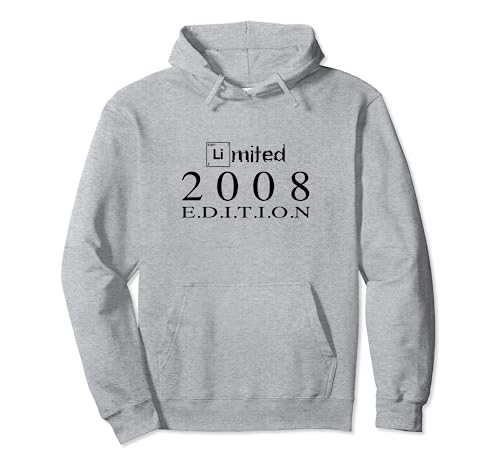 Consigue Ideas para regalar ahora Edición limitada 2008 Cumpleaños 2008 Vintage 2008 Sudadera con Capucha Rebajas 2025 | regaloscumple.com