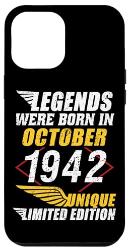 Consigue ahora Carcasa para iPhone 12 BlackFriday Pro Max Cumpleaños Octubre 1942 Edición Limitada Regalo Used Vintage Top Precio 2024 | regaloscumple.com