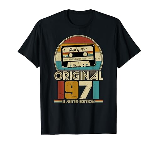 Oferta 1971 cumpleaños edición hombres regalo