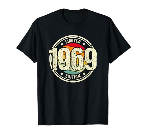 Comprar Retro 56 Años Nacido en 1969 Edición Limitada 56 Cumpleaños Promoción Camiseta Ofertas 2025 | regaloscumple.com