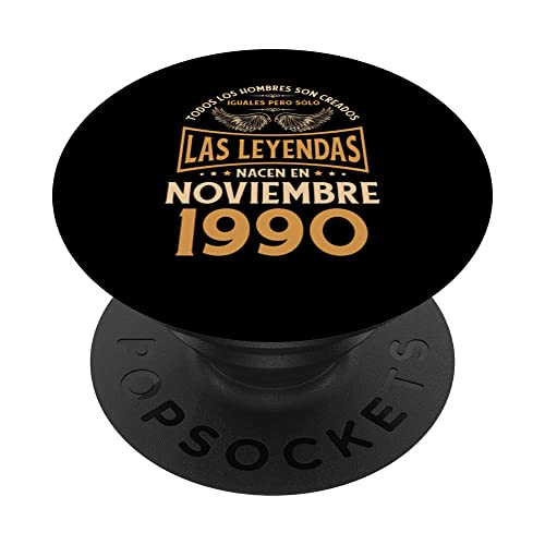 Consigue ahora Cumpleaños Hombre Regalos Catálogo Las Leyendas Noviembre 1990 PopSockets PopGrip Intercambiable Top Precio 2025 | regaloscumple.com