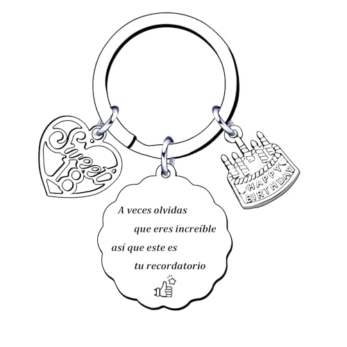Comprar GUOYU Regalo Cumpleaños Llavero Para Mujere Hombre Adolescentes Niña Chico Regalos para Adultos 13 años 16 años 18 años 21 años 30 años 40 años 50 Catálogo años 60 años 70 años (18 años) Rebajas 2025 | regaloscumple.com