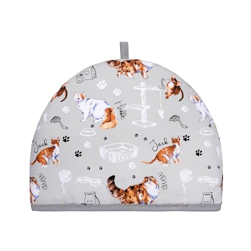 Consigue ahora Calentador tetera Navidad para té pequeño mediano y grande 6 tazas aisladas 35 x 27 x 3 cm ideal como regalo cumpleaños Navidad cocina regalo para el hogar bonitos gatos a la moda Ofertas 2024 | regaloscumple.com