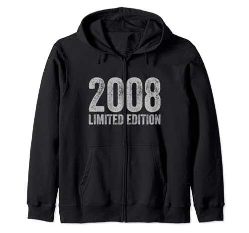 Comprar Cumpleaños 2008 Ideas para regalar Sudadera con Capucha Rebajas 2024 | regaloscumple.com