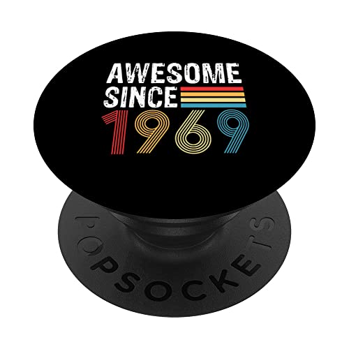 Comprar Impresionante Desde 1969 Cumpleaños Catálogo 1969 Vintage 1969 PopSockets PopGrip Intercambiable Rebajas 2025 | regaloscumple.com