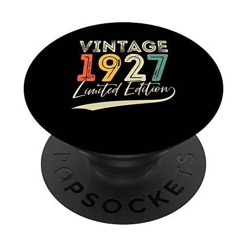 Comprar Regalos 95 Años 95 Navidad Cumpleaños 1927 Edición Limitada Vintage PopSockets PopGrip Intercambiable Top Precio 2025 | regaloscumple.com