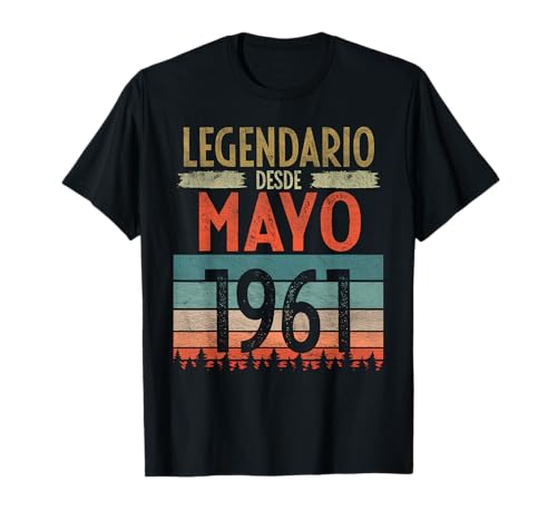 Comprar Mayo Catálogo 1961 Vintage - 63 Años Regalo Cumpleaños Hombre Camiseta Ofertas 2024 | regaloscumple.com