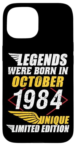 Comprar Carcasa para iPhone 15 Cumpleaños Octubre 1984 Promoción Edición Limitada Regalo Used Vintage Top Precio 2025 | regaloscumple.com