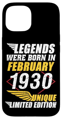 Consigue ahora Carcasa para iPhone 15 Promoción Cumpleaños Febrero 1930 Edición Limitada Regalo February Top Precio 2024 | regaloscumple.com