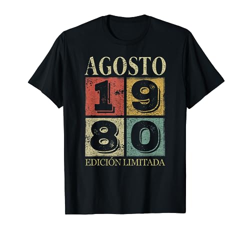 Oferta 43 Cumpleaños Hombre Agosto Limitada