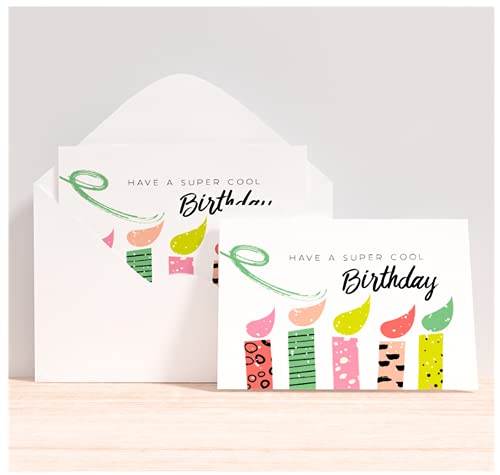 Comprar ahora Bkrdty Feliz 36 Tarjeta Sobres Tarjetas con Regalos Para Hombres Niños