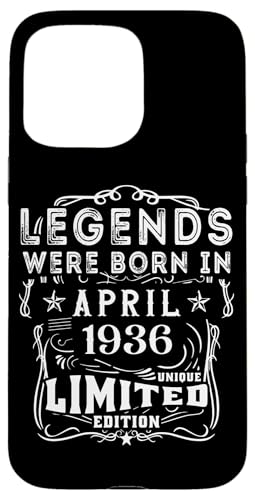 Comprar Carcasa para iPhone 15 Pro Max Cumpleaños Abril 1936 Edición Limitada Regalo April Ideas para regalar Top Precio 2024 | regaloscumple.com