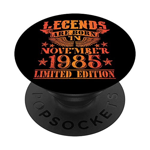 Consigue ahora Cumpleaños Noviembre 1985 Edición Limitada Regalo Regalos Vintage PopSockets PopGrip Intercambiable Ofertas 2024 | regaloscumple.com