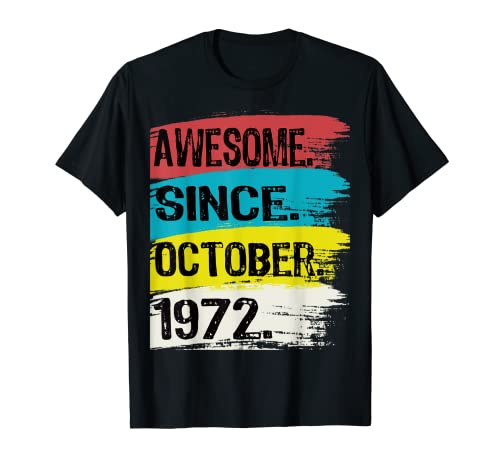 Consigue ahora Impresionante desde Promoción octubre 1972 Cumpleaños Scorpio Girl Libra King Camiseta Top Precio 2024 | regaloscumple.com