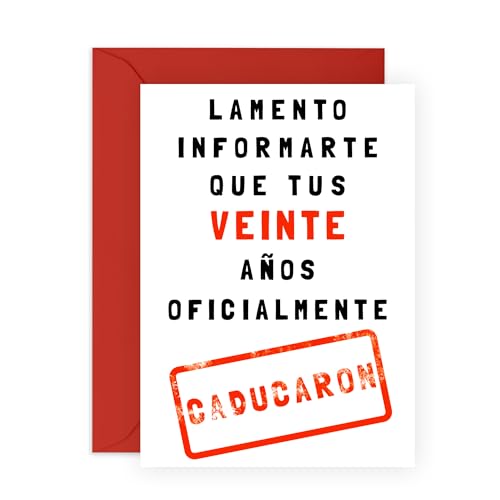 Comprar Central 23 Tarjeta De 30 Cumpleaños Para Hombres Y Mujeres - 30 Años - Treinta - Tarjetas De Cumpleaños BlackFriday Divertidas Para Hijo O Hija - Regalo Para Un Amigo - Viene Con Pegatinas Top Precio 2024 | regaloscumple.com