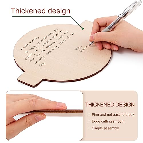 Mejores precios WAREHOUSE Tarjetas de 30 cumpleaños de madera tarjetas de regalo