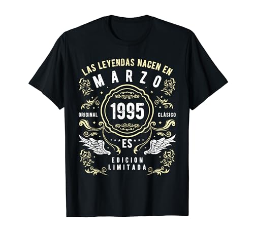 Comprar Las Leyendas Nacen En Marzo 1995 Camiseta Top Navidad Precio 2024 | regaloscumple.com