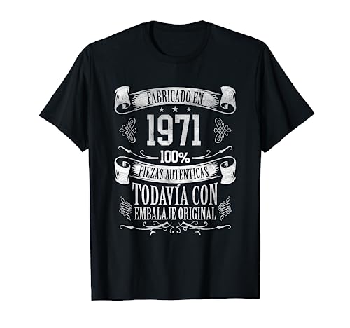 Oferta 52 Cumpleaños Nacido 1971 52 Camiseta