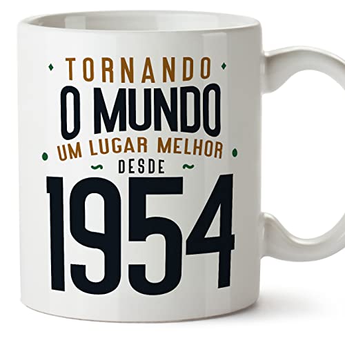 Oferta MUGFFINS 1954 - Portugués Tornando Mundo Lugar - oz 330 - original divertido
