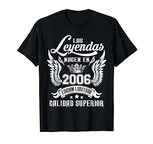 Oferta Cumpleaños Años Leyendas En Camiseta