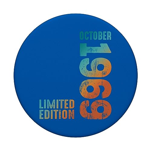 Mejores precios Impresionante Edición Limitada Octubre 1969 Retro 1969 Vintage 1969 PopSockets PopGrip Intercambiable