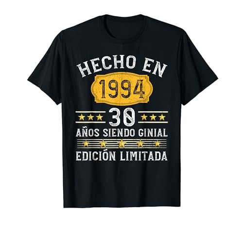 Oferta 30 Cumpleaños Hombre En Camiseta