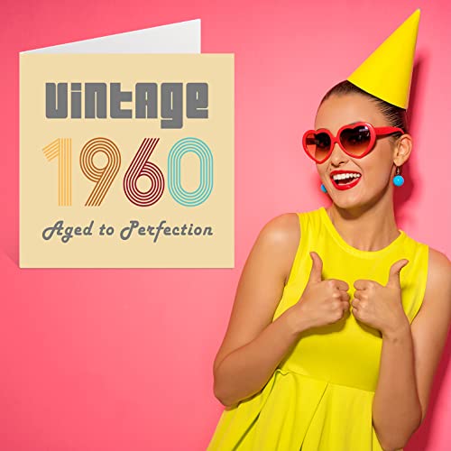 Dónde comprar en España Tarjetas 62 mujeres, 1960 a 62 cumpleaños ella, mm 145 tarjetas cumpleaños papá, niñera